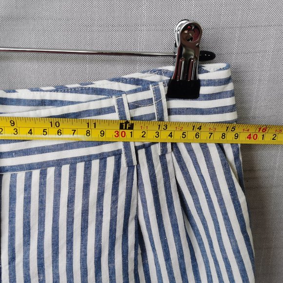 Express navy and white striped shorts NWOT - Picture 7 of 11